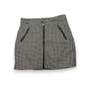 Hollister Ultra High Rise Plaid Mini Houndstooth Y2K Size Medium
